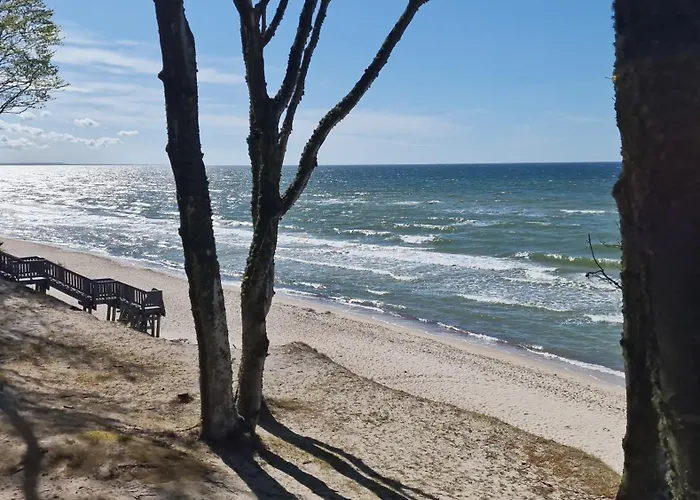 Roza Wiatrow 45b Z Duzym Tarasem Apartmán *